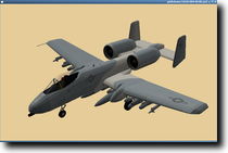 textured A-10 (AC3D model)